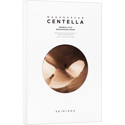 SKIN1004 Madagascar Centella Probio-Cica Nourishing Mask - masca de fata formulata cu extract fermentat de Centella Asiatica si ceramida NP, care contribuie la hidratarea pielii si la mentinerea barierei cutanate - 22 ml
